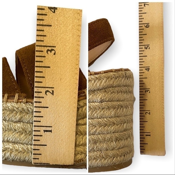 Soludos Espadrilles Wedge Sandals Brown Suede, Size 8.5, NWT - Picture 14 of 15